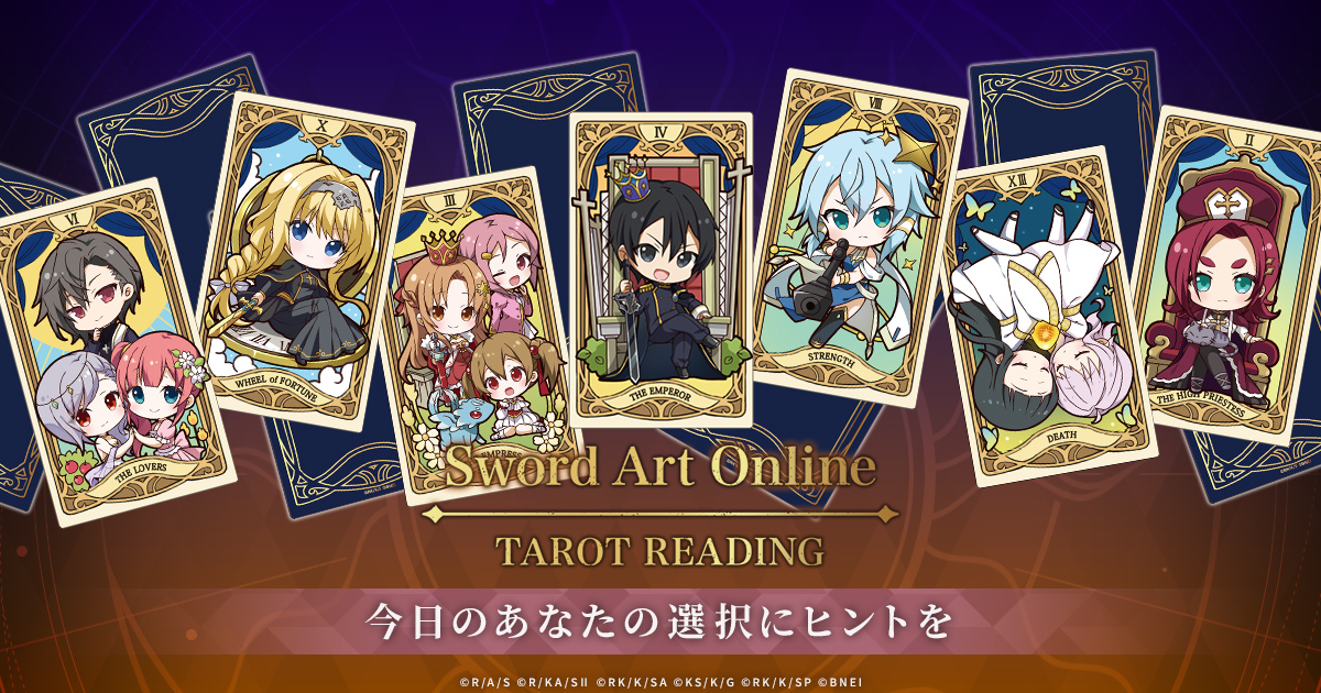 Sword Art Online TAROT READING