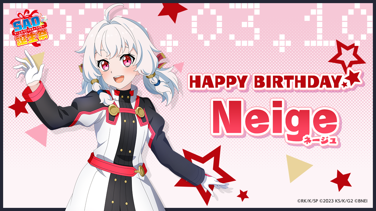 Happy Birthday Neige