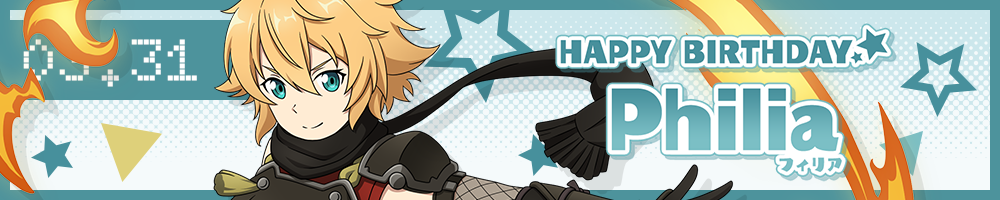 HAPPY BIRTHDAY Philia(フィリア)