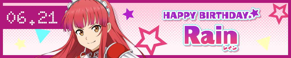 HAPPY BIRTHDAY Rain(レイン)